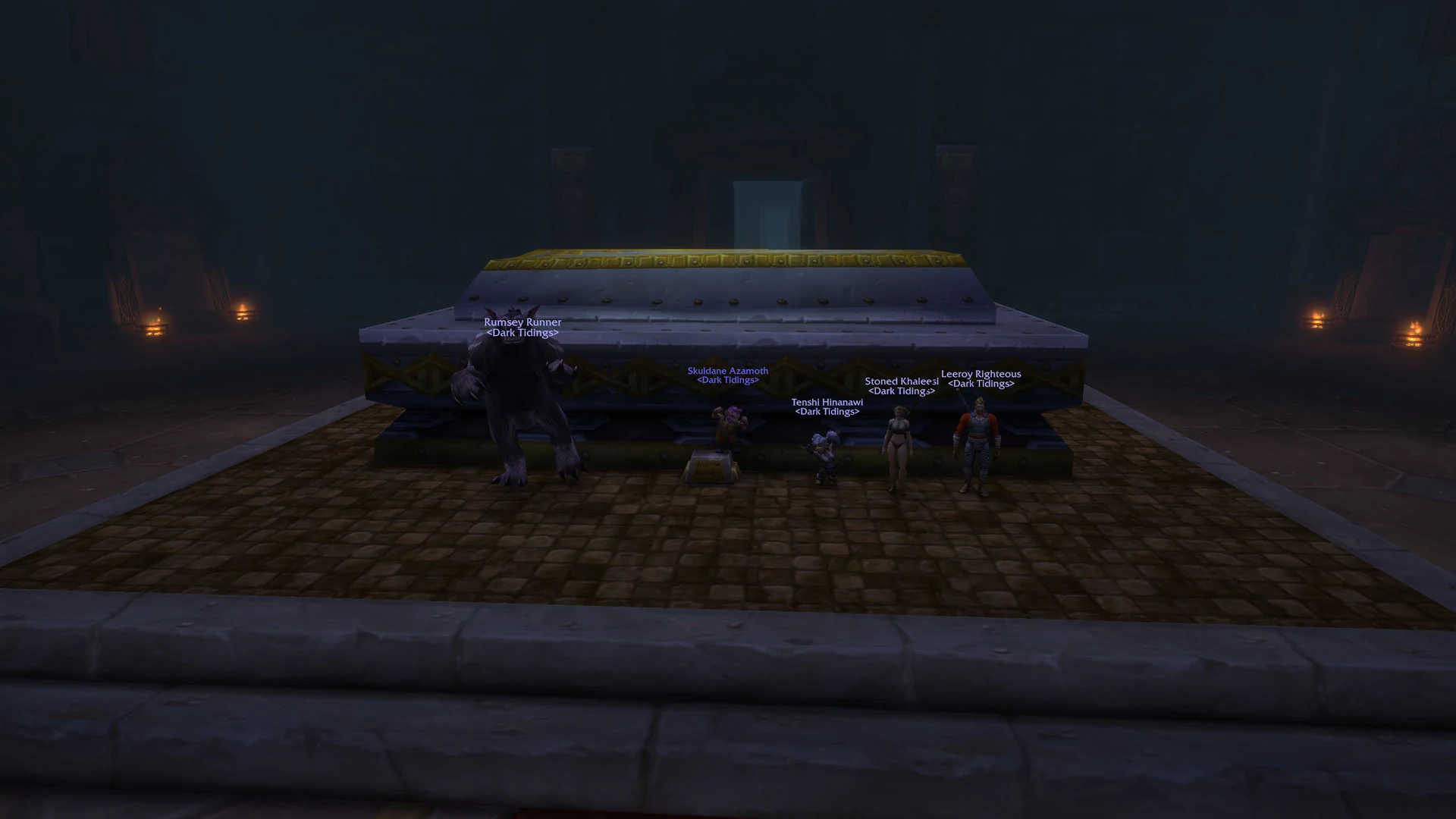 One more for the memory book — Dark Tidings in the WoW Forever Beta
