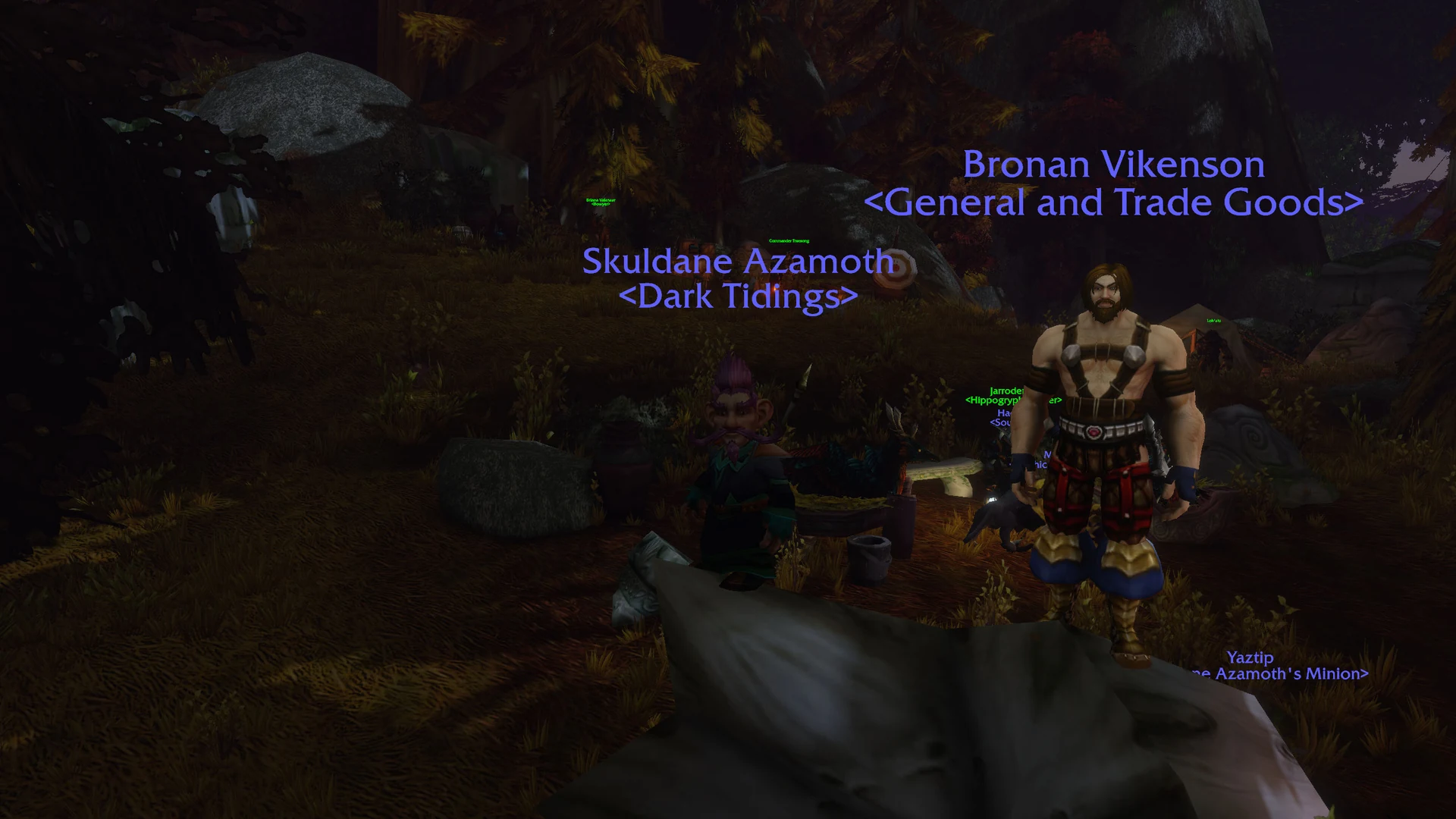 A stop in the forest — Dark Tidings in the WoW Forever Beta