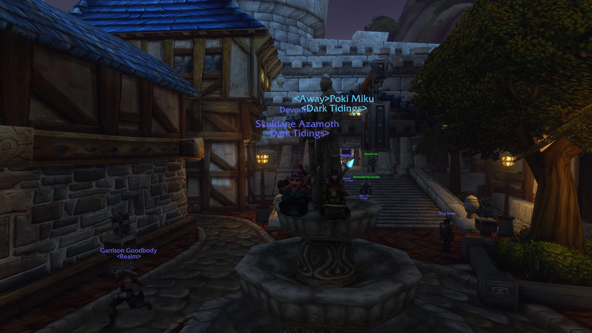 An evening in Stormwind — Dark Tidings in the WoW Forever Beta